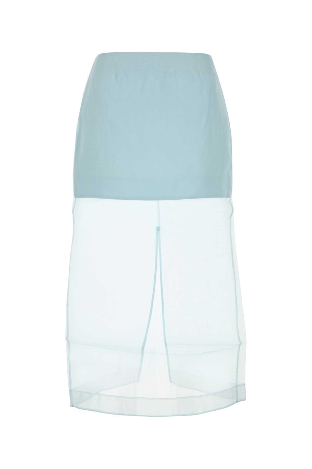 ZIMMERMANN Light Knit Mini Layered Pencil Skirt