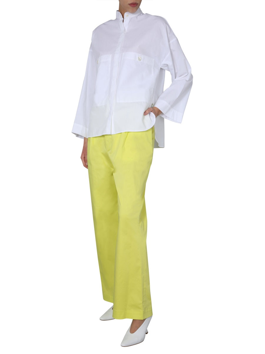 JEJIA Relaxed Wide-Leg Trousers for Women