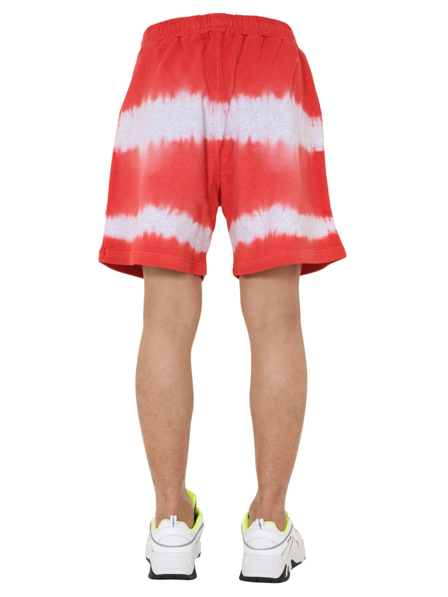 MSGM Relaxed Fit Bermuda Shorts with Drawstring