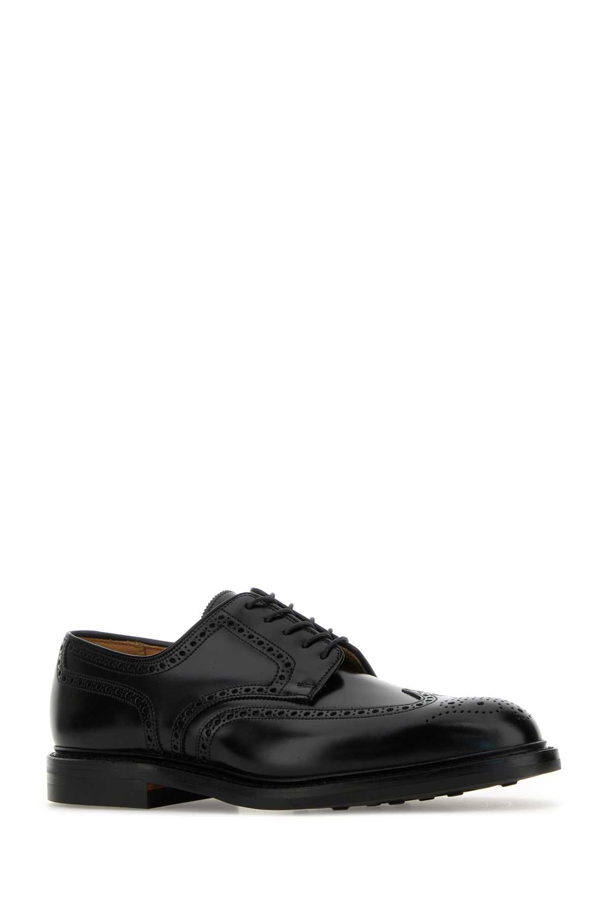 CROCKETT & JONES Leather Pembroke Lace-Up Shoes for Men