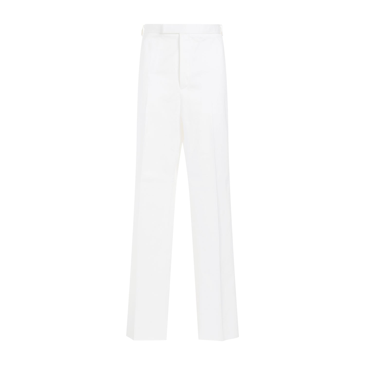 THOM BROWNE Straight Leg Chino Pants for Men