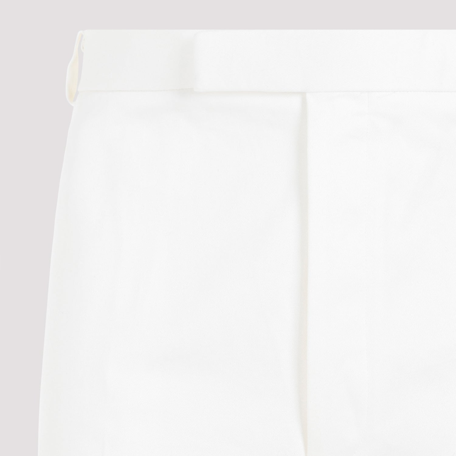 THOM BROWNE Straight Leg Chino Pants for Men