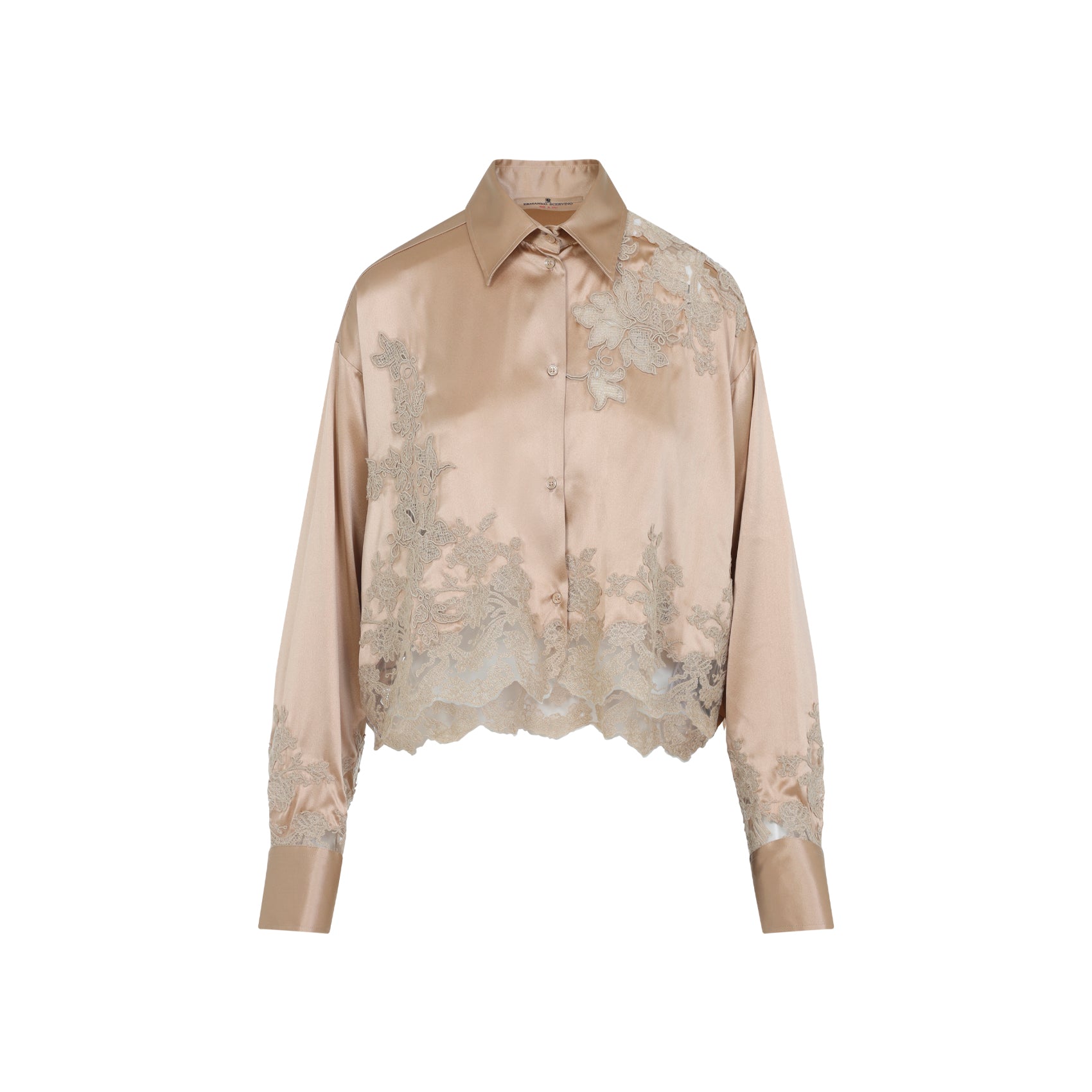 ERMANNO SCERVINO Satin Versatile Shirt for Men
