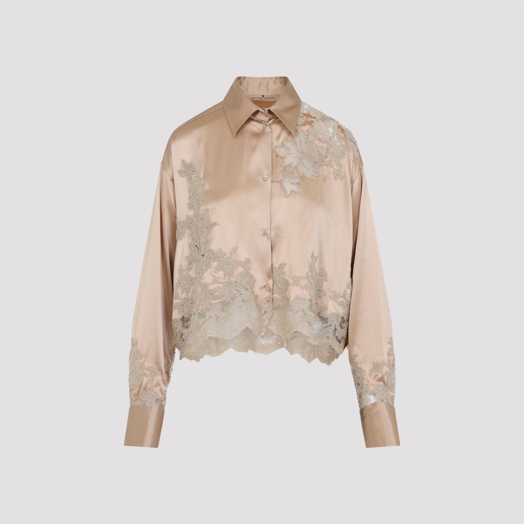 ERMANNO SCERVINO Satin Versatile Shirt for Men