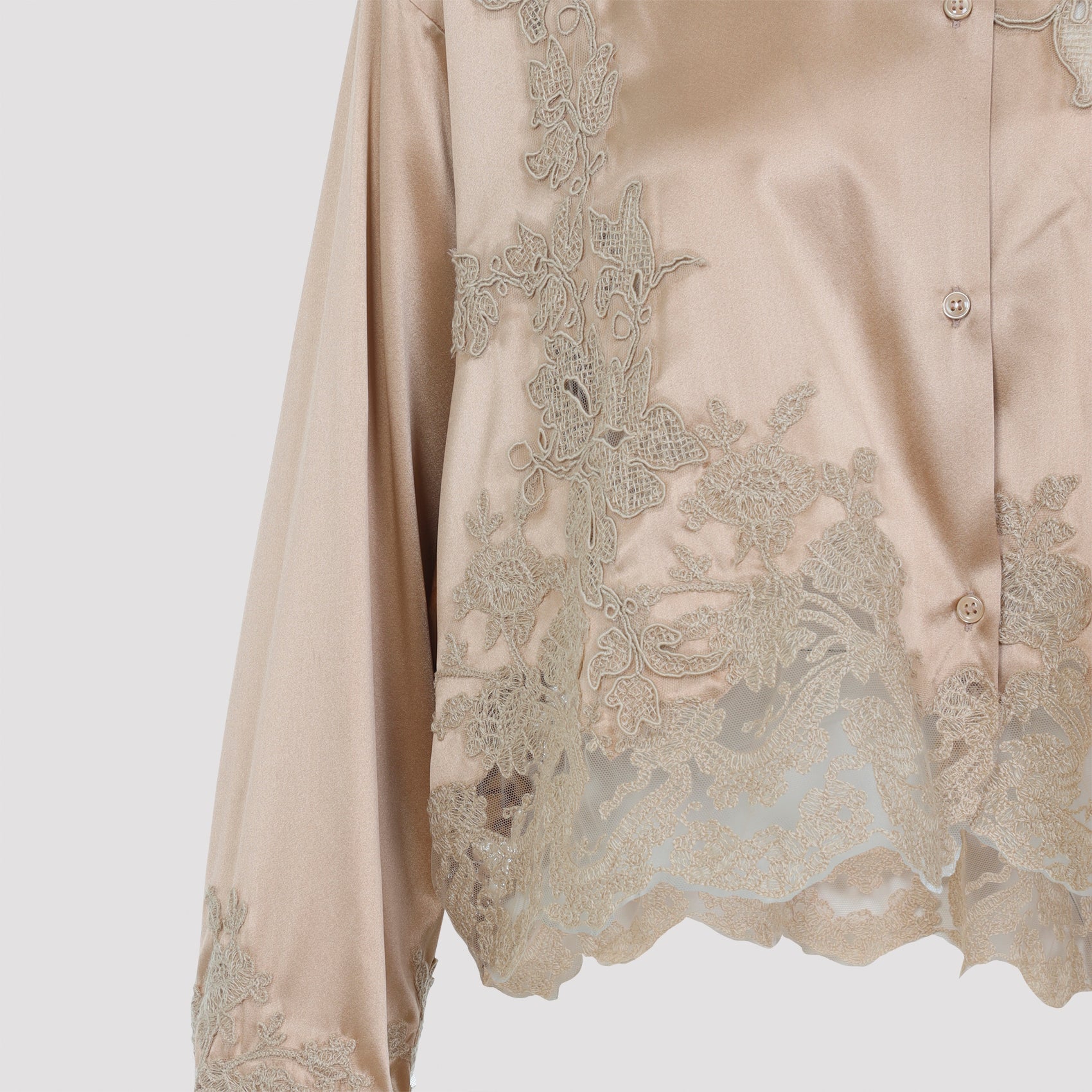 ERMANNO SCERVINO Satin Versatile Shirt for Men
