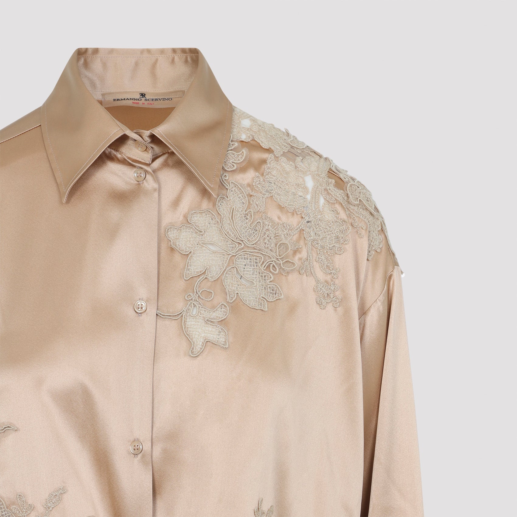 ERMANNO SCERVINO Satin Versatile Shirt for Men