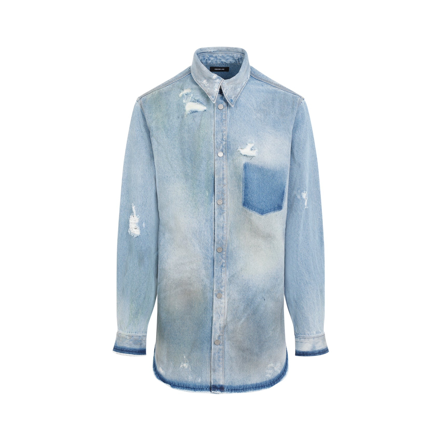 EGONLAB Denim Overshirt for Men - Fall/Winter 2024