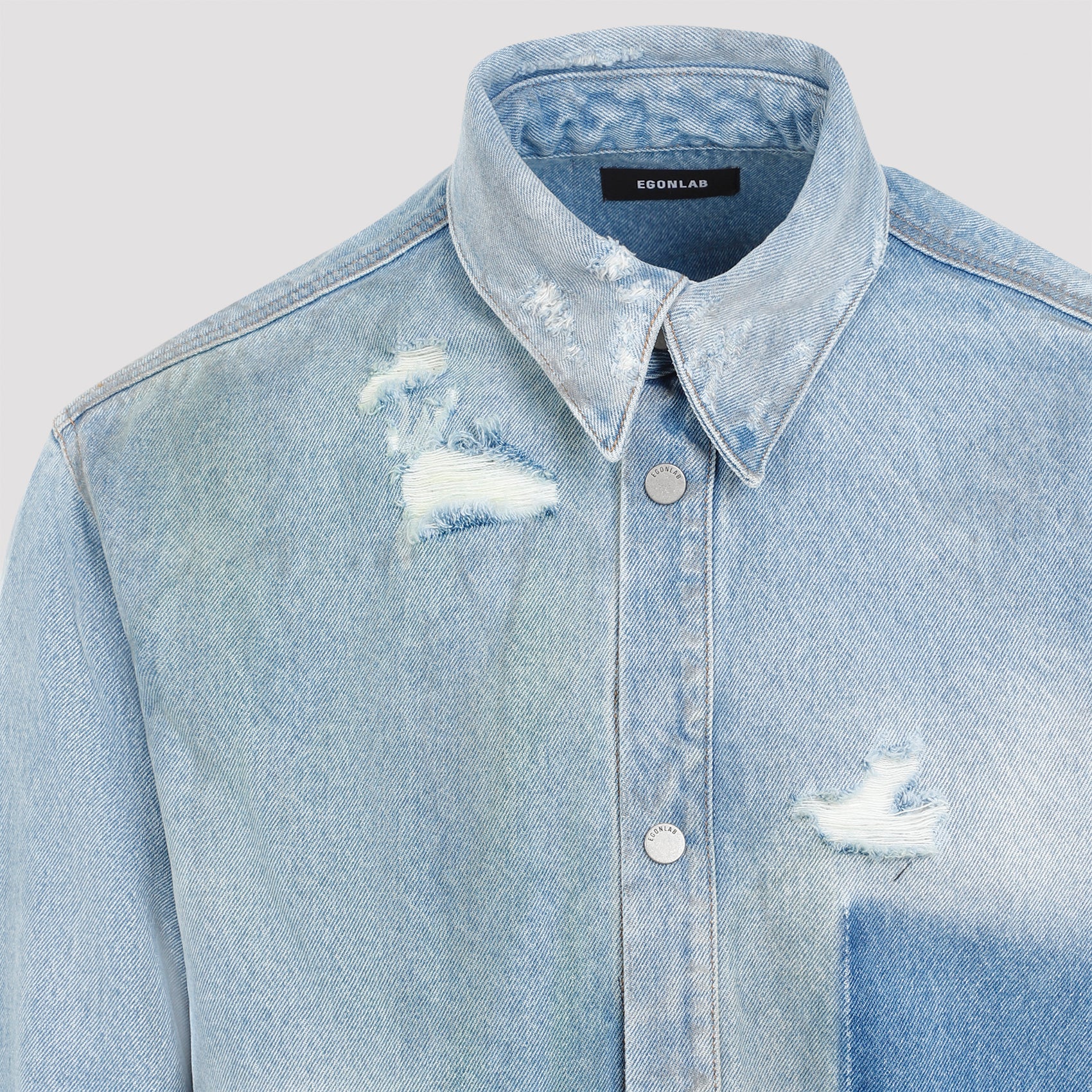 EGONLAB Denim Overshirt for Men - Fall/Winter 2024