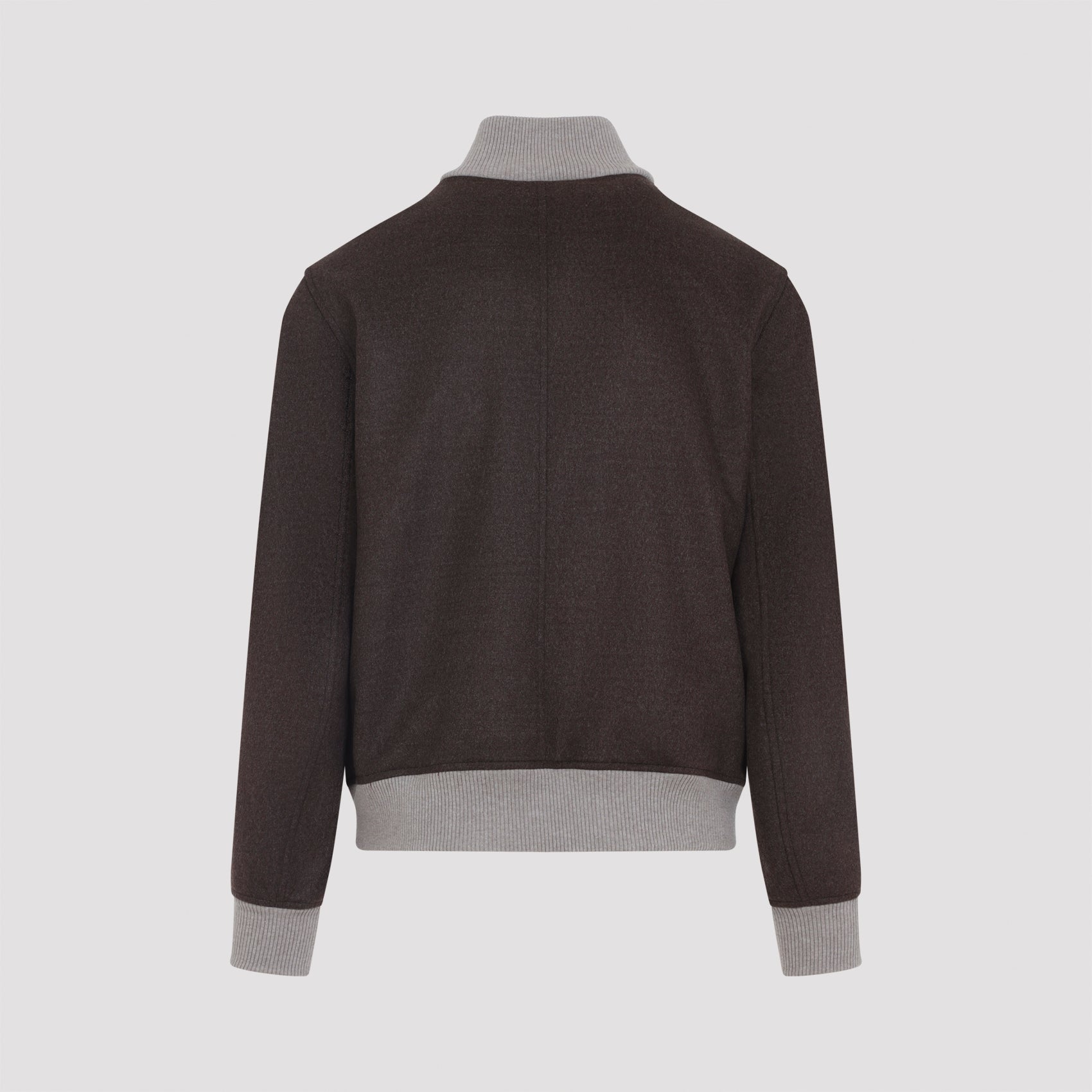 BRUNELLO CUCINELLI Men's Wool Bomber Jacket