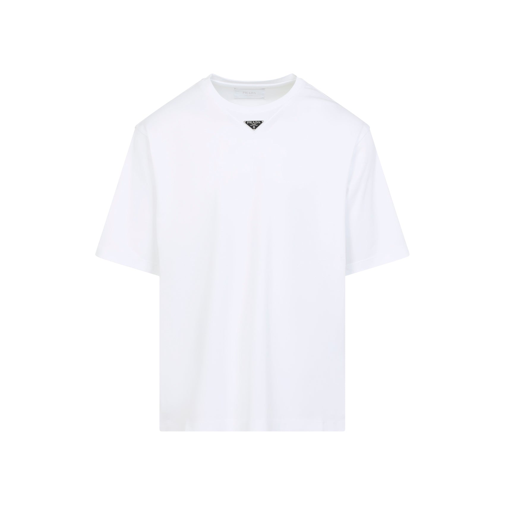 PRADA Classic Cotton T-shirt for Men - SS26 Collection