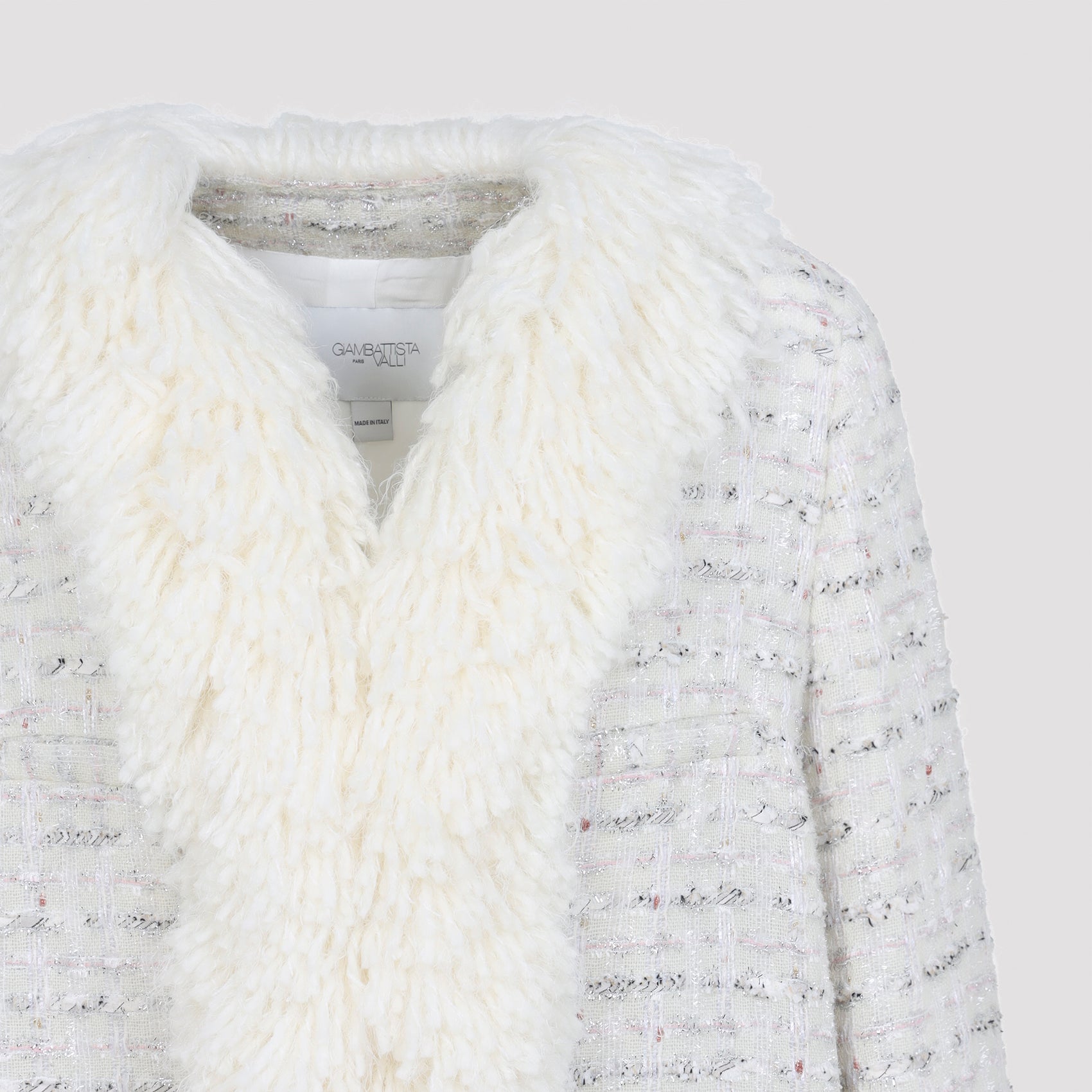 GIAMBATTISTA VALLI Double Breasted Wool Peacoat