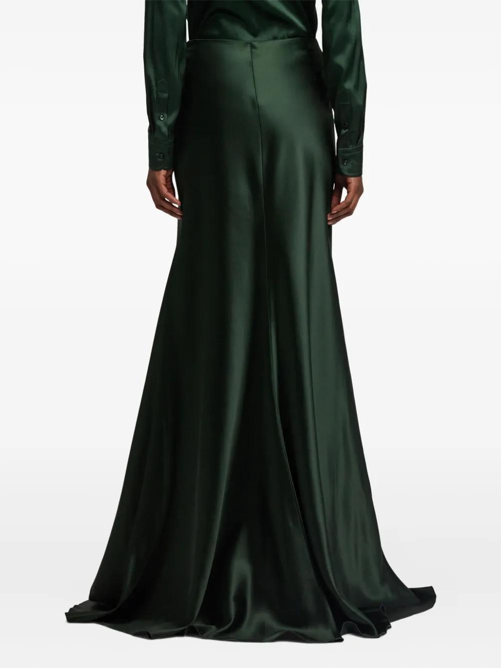 RALPH LAUREN Satin Maxi Skirt for Women