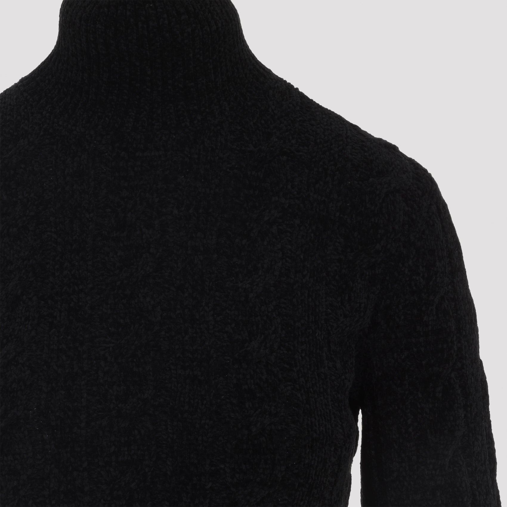 RALPH LAUREN COLLECTION Mulberry Silk Pullover with Stand-Up Collar for Women