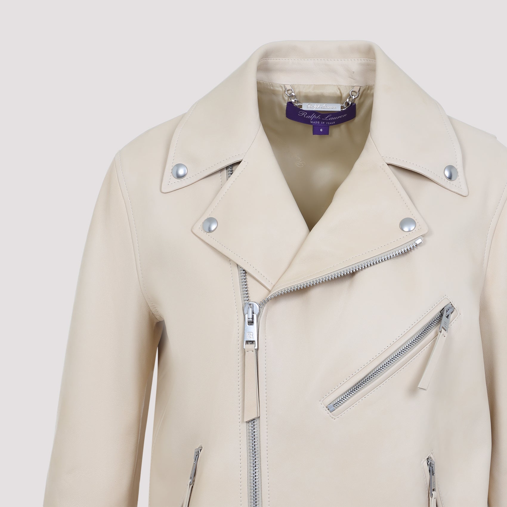 RALPH LAUREN COLLECTION Kelley Mini Leather Jacket for Women