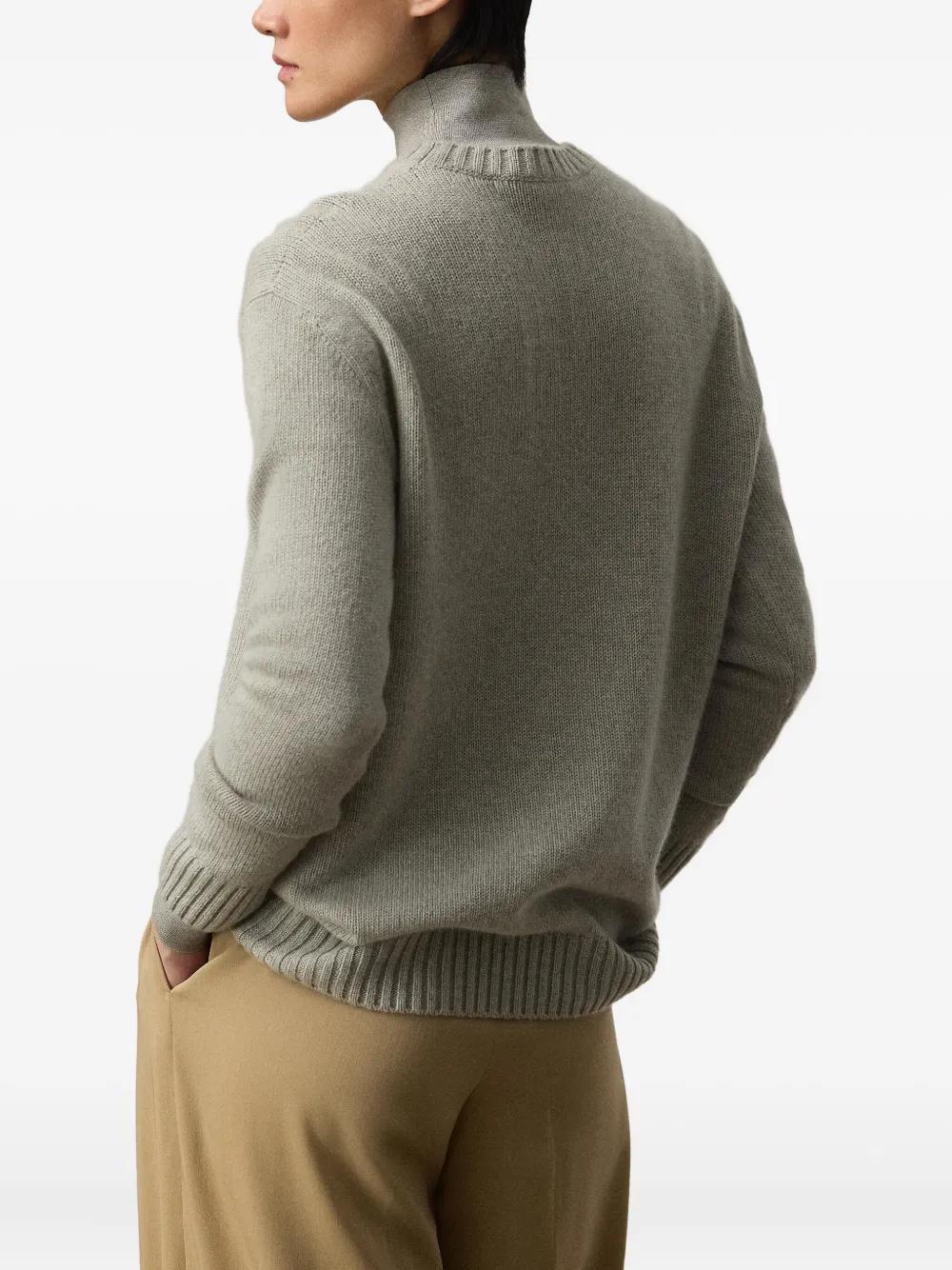 RALPH LAUREN Bear Cashmere Knit Sweater - XS