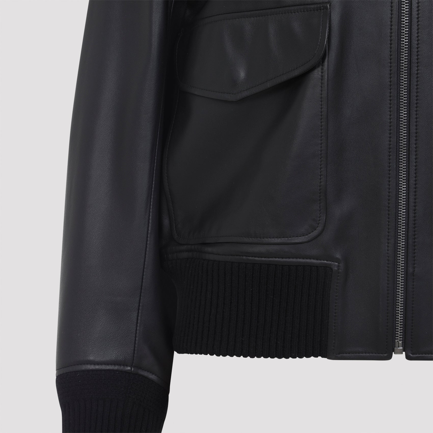 RALPH LAUREN COLLECTION Cozy Lambskin Bomber Jacket for Women