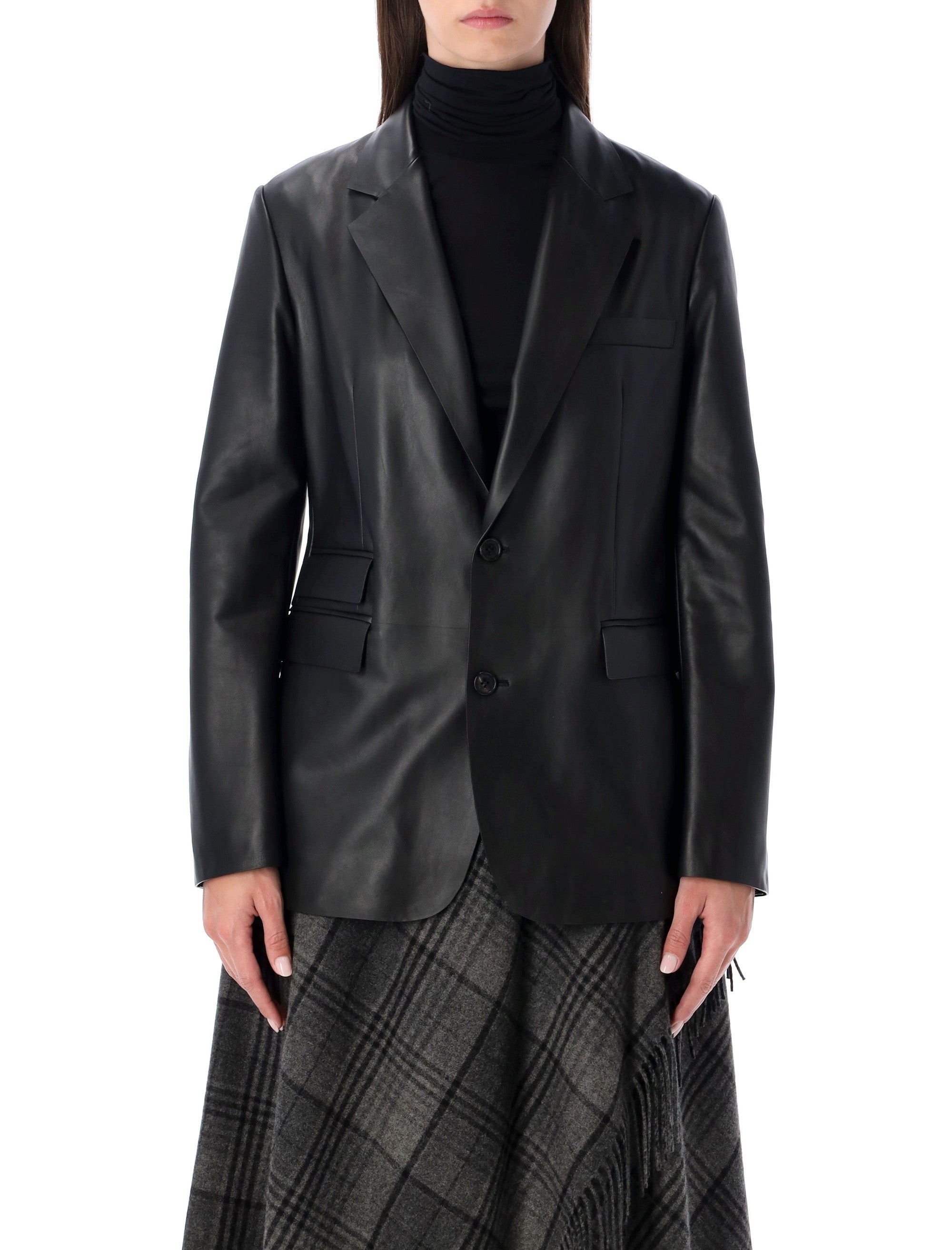 RALPH LAUREN Slim Lambskin Jacket - Size 4