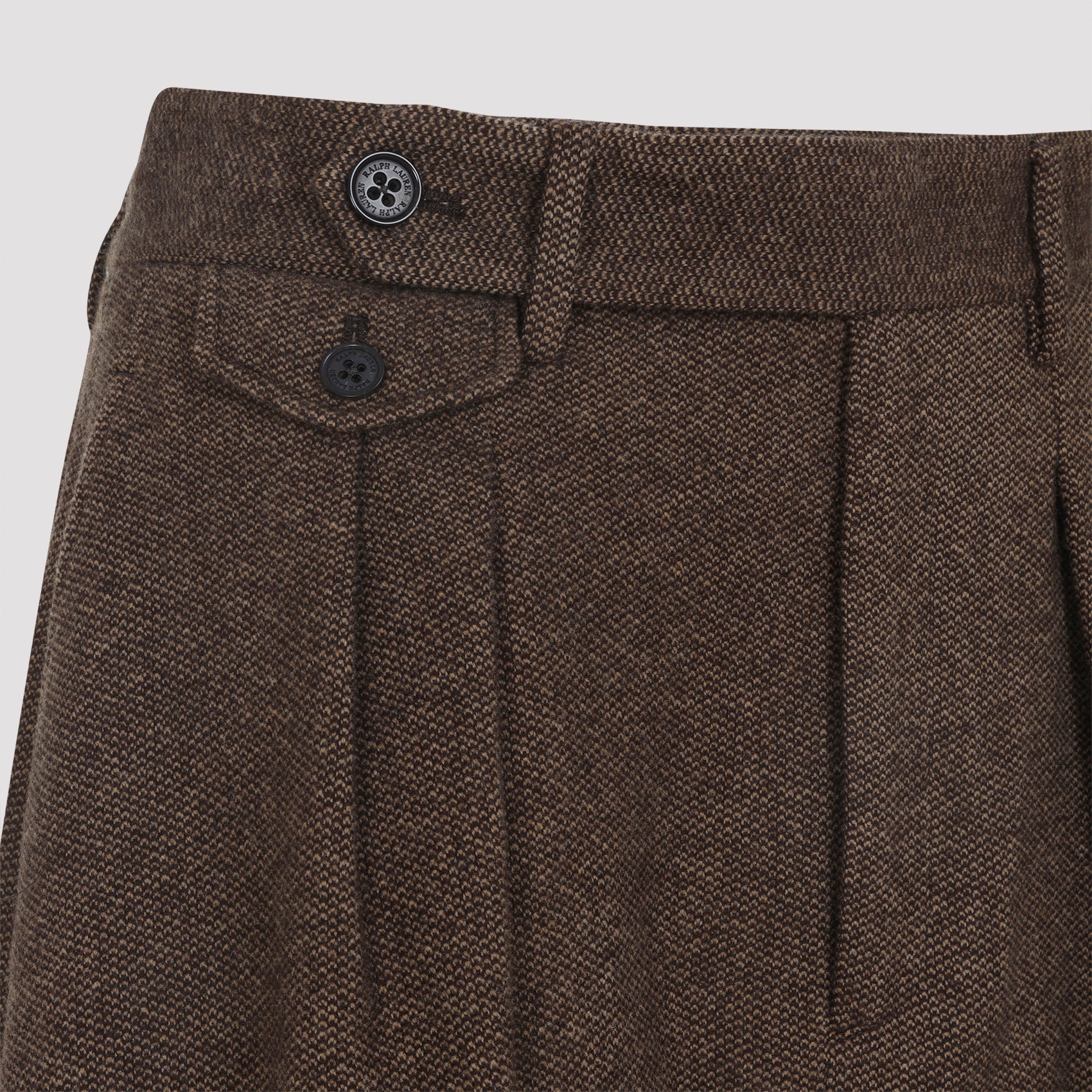 RALPH LAUREN COLLECTION Evelyn Mid A-Line Wool Skirt for Women