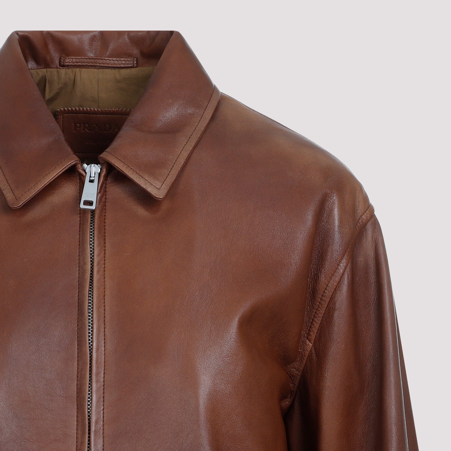 PRADA Lamb Leather Jacket for Men