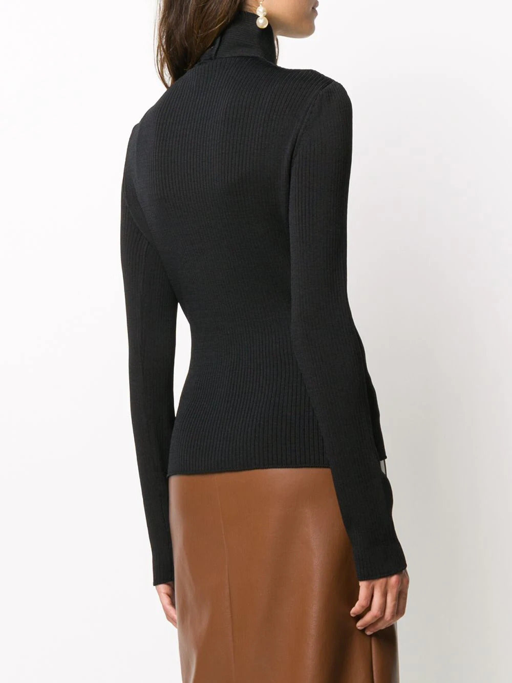 MSGM Ribbed Sweater for Women - FW20 Collection