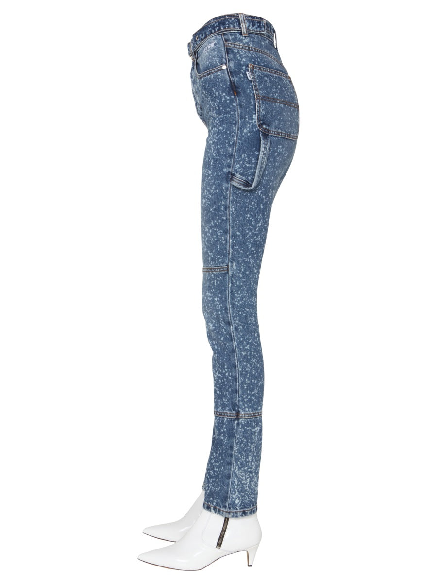 MSGM High Waist Skinny Fit Jeans for Women