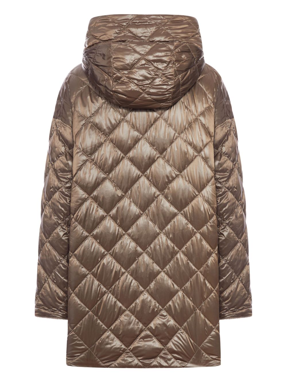 MAX MARA THE CUBE Quilted Wool Jacket with Hood for Women