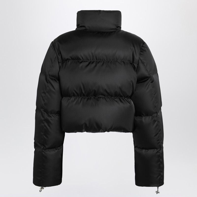 PRADA Cropped Re-Nylon Down Mini Jacket