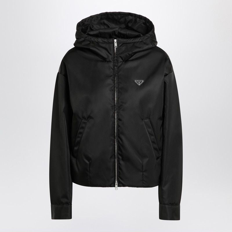 PRADA Recycled Fabric Hooded Jacket