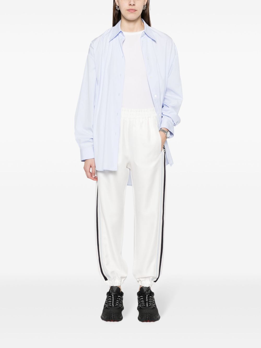 MONCLER Twill Jogging Trousers for Women - SS24 Collection