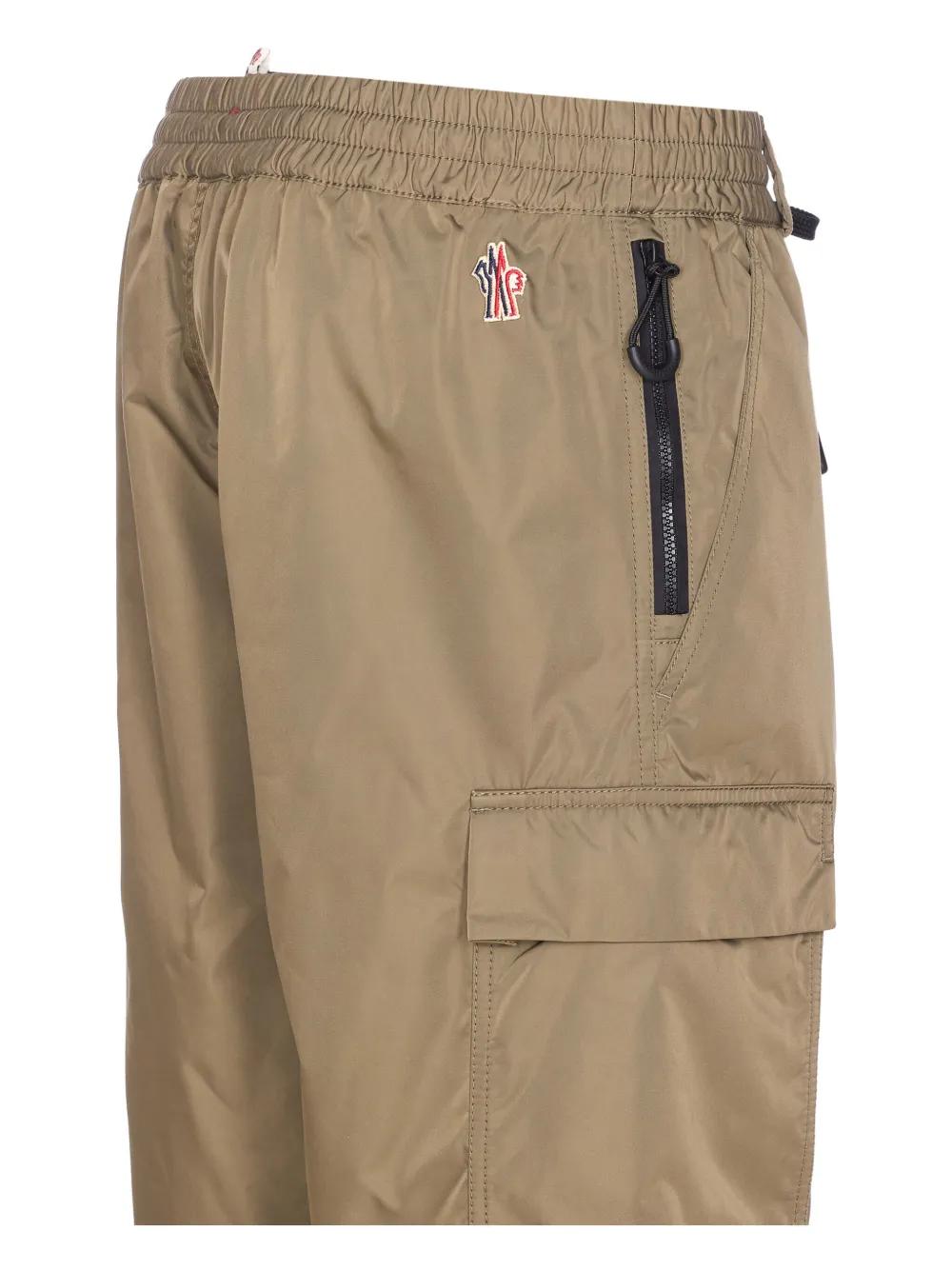MONCLER Cargo Logo Pants for Men - FW25 Collection