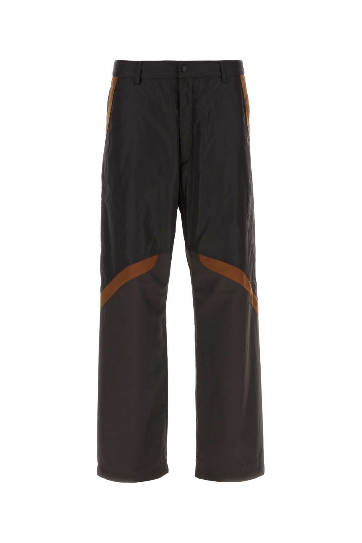 MONCLER Graphite Nylon Trousers for Men - FW23