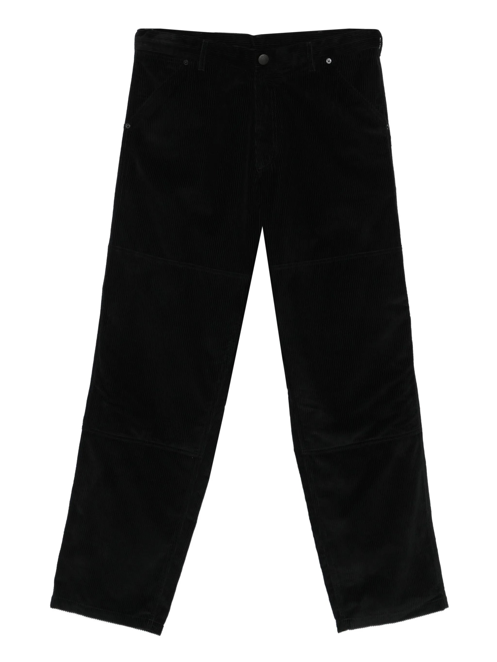 MONCLER Luxurious Velvet Straight Cut Pants for Men - FW25