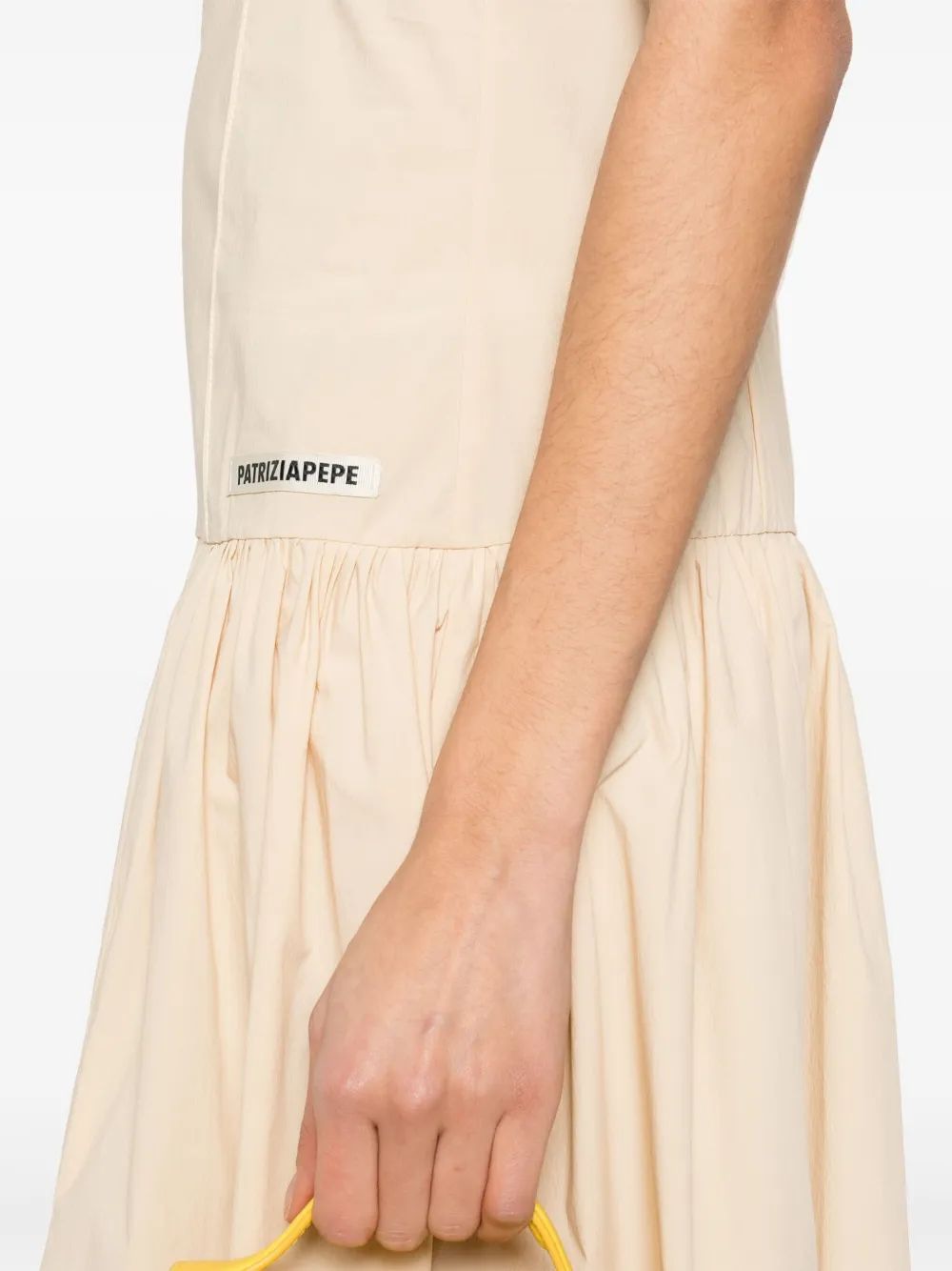 PATRIZIA PEPE Long Dress with Logo Patch for Women