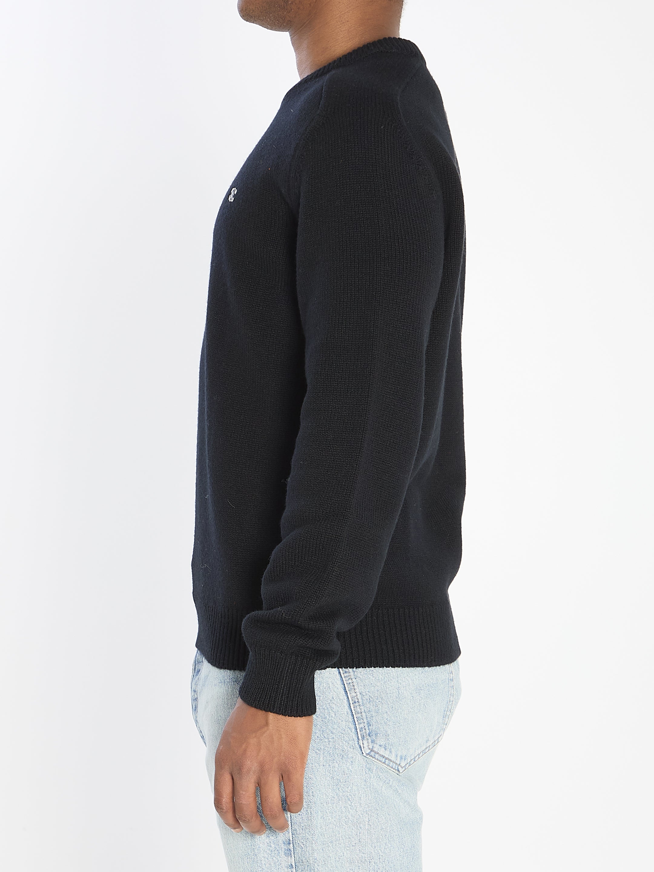 CELINE Men's Craw Neck Sweater - INT Size