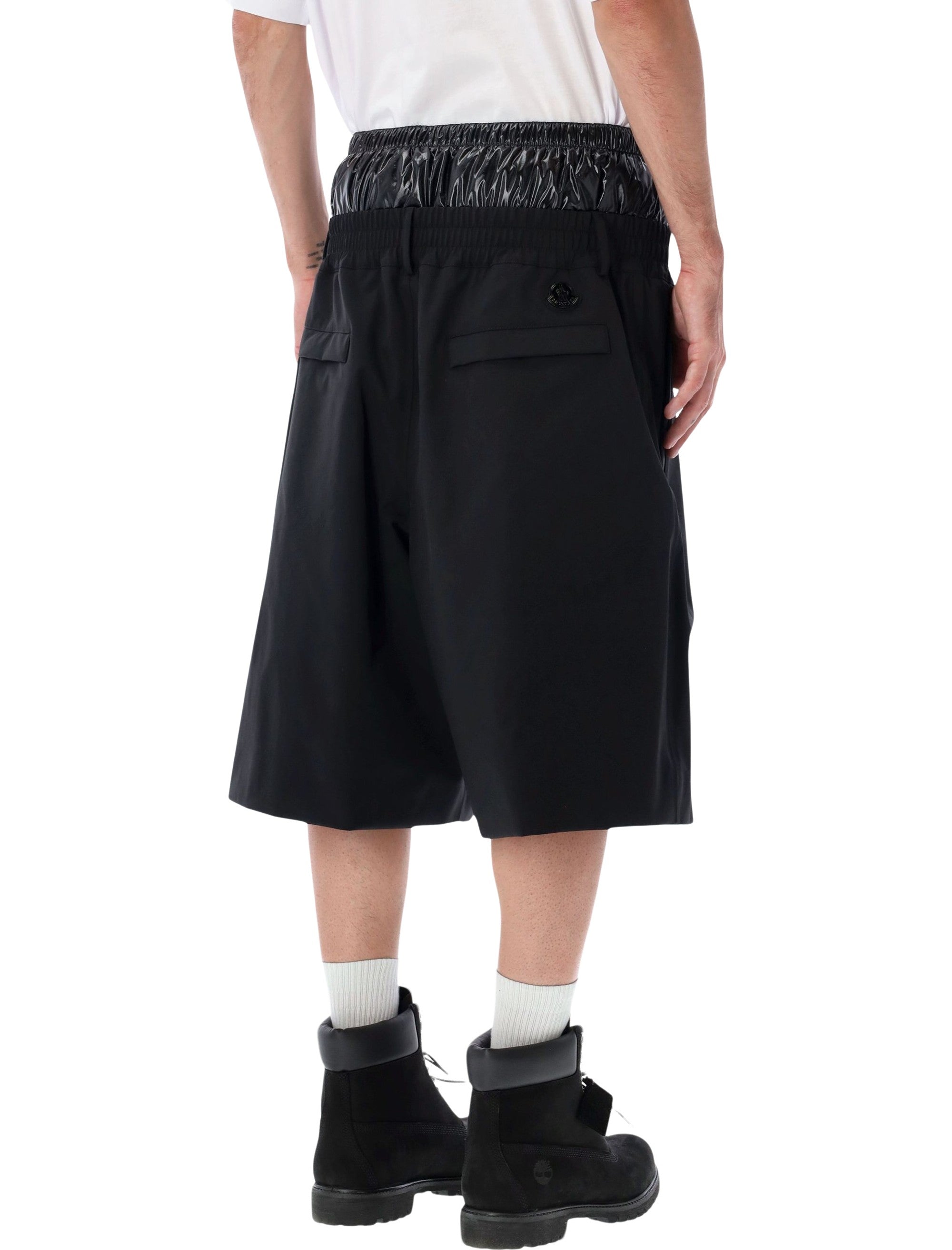 MONCLER GENIUS Stretch Nylon Blend Bermuda Shorts