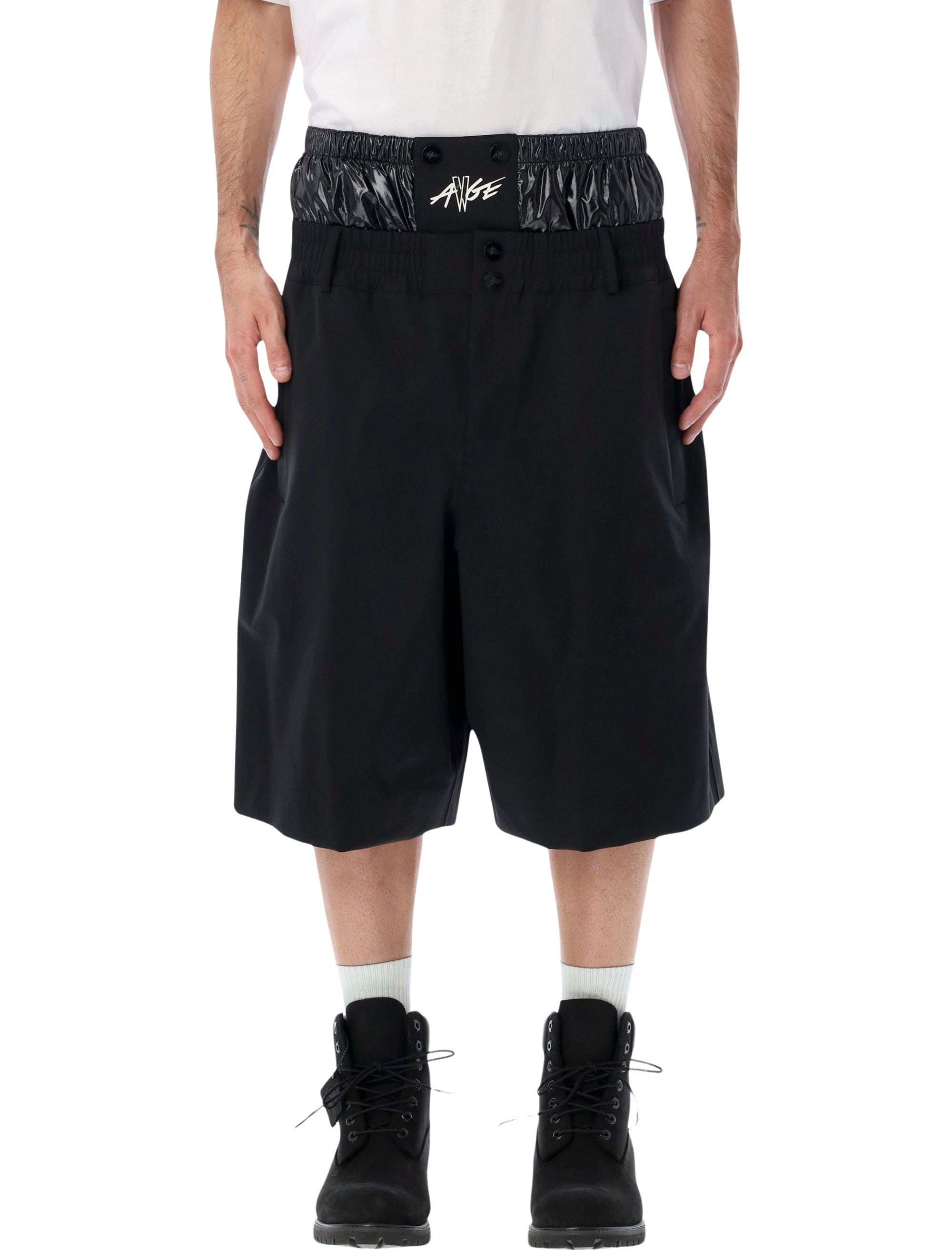 MONCLER GENIUS Stretch Nylon Blend Bermuda Shorts