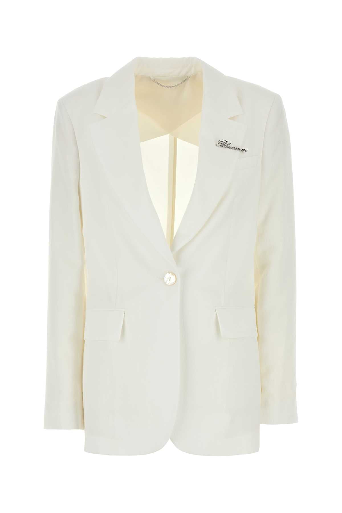 BLUMARINE Chic Gabardine Blazer for Women - SS25