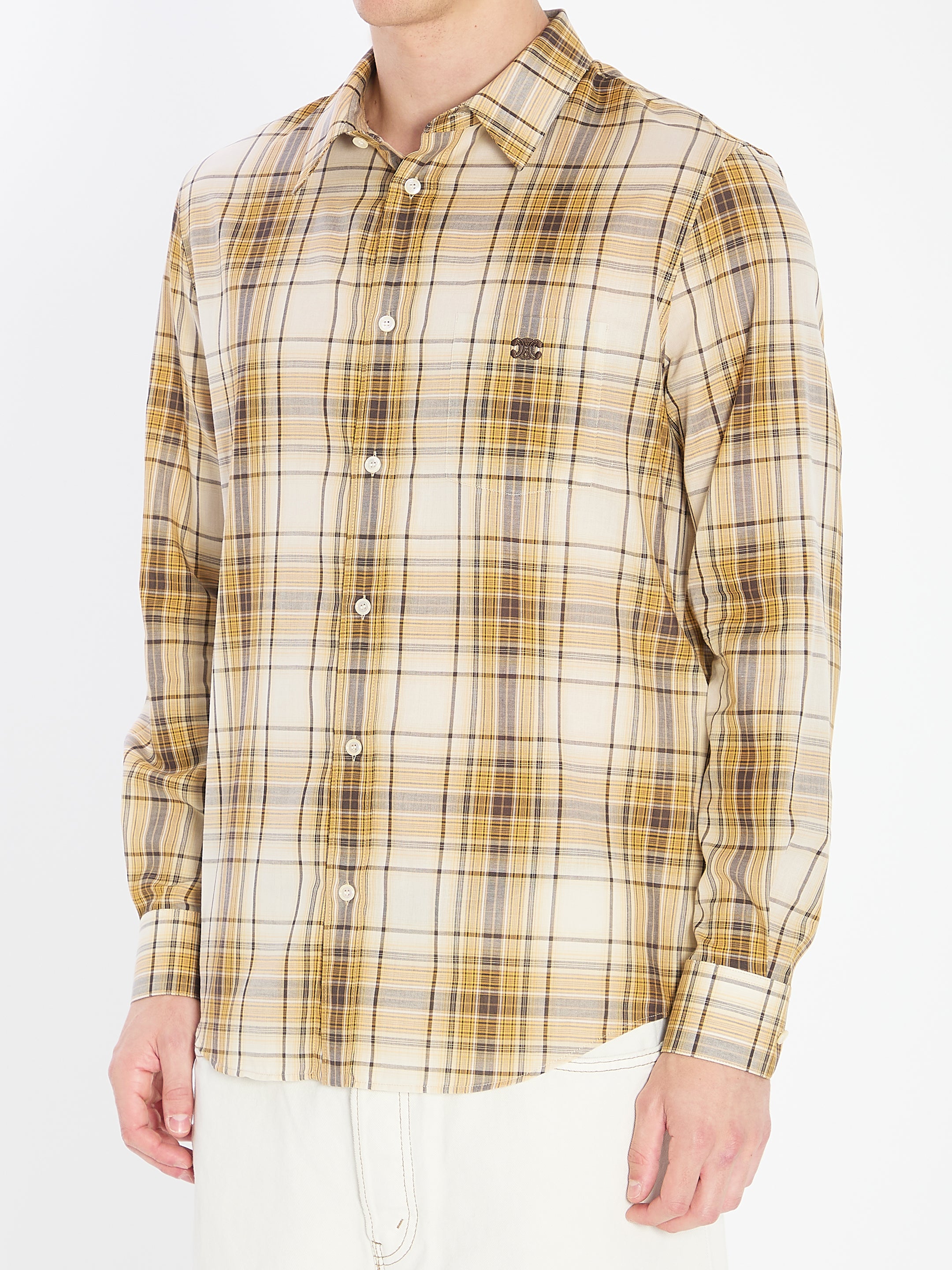 CELINE Loose Cotton Shirt for Men - Size M