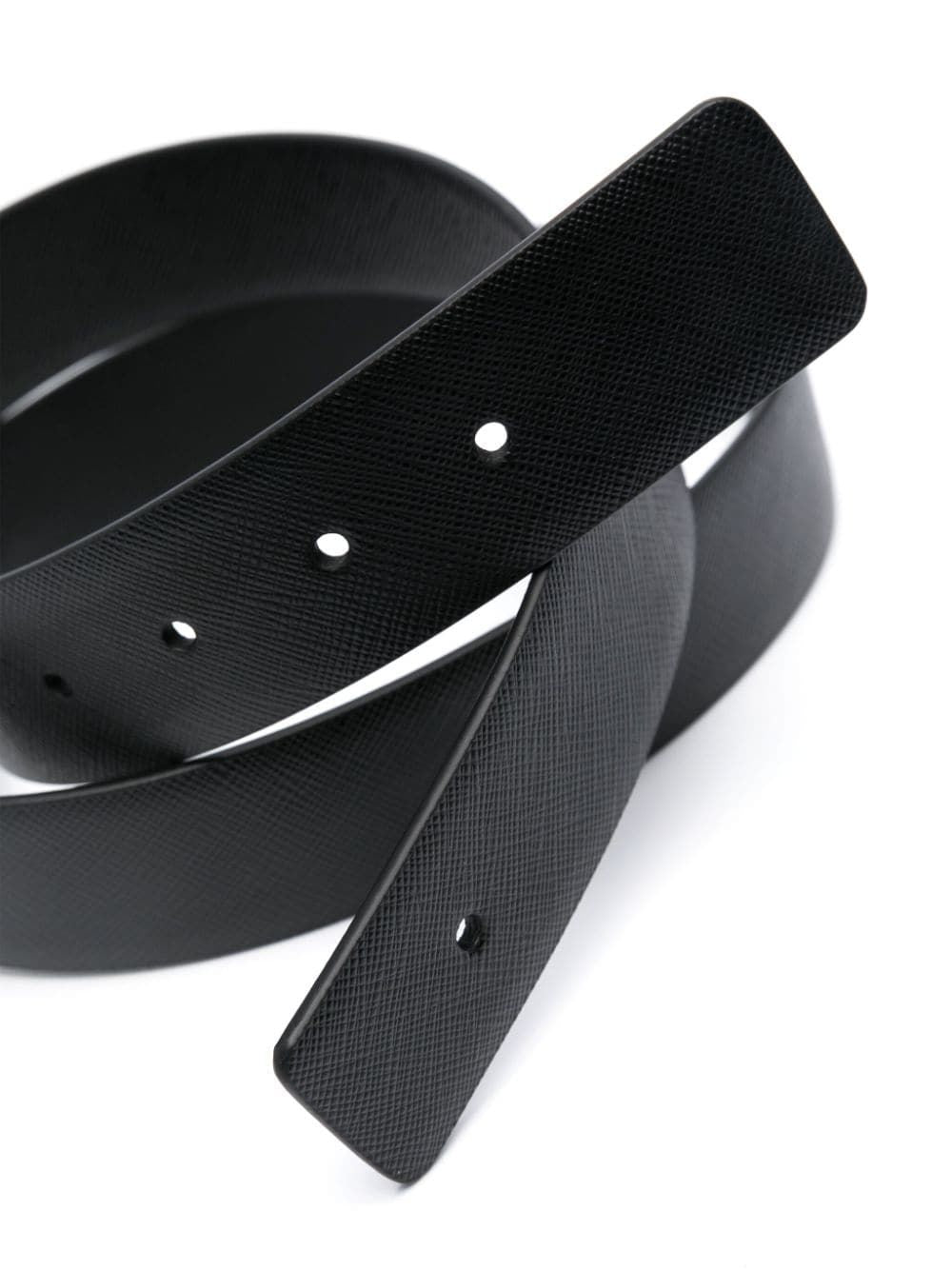PRADA Classic Leather Belt for Men - SS25 Collection