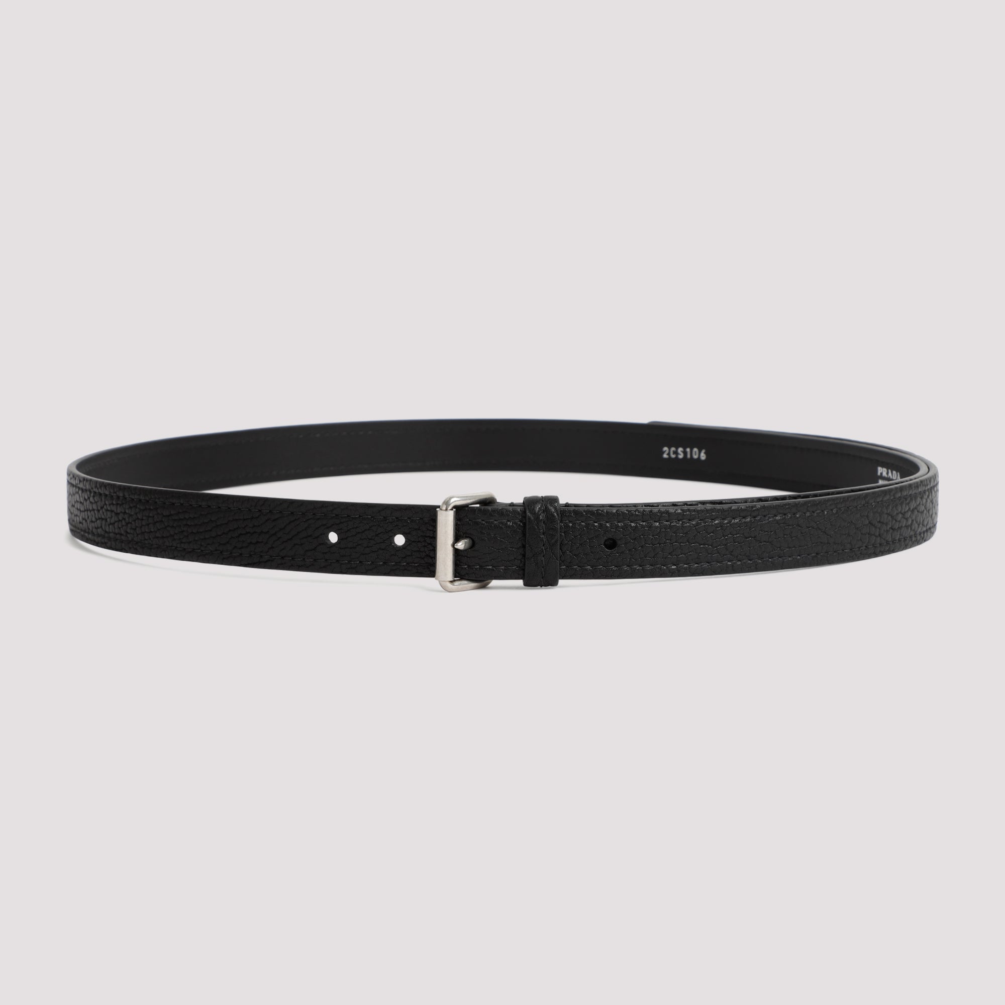 PRADA Classic Leather Belt for Men