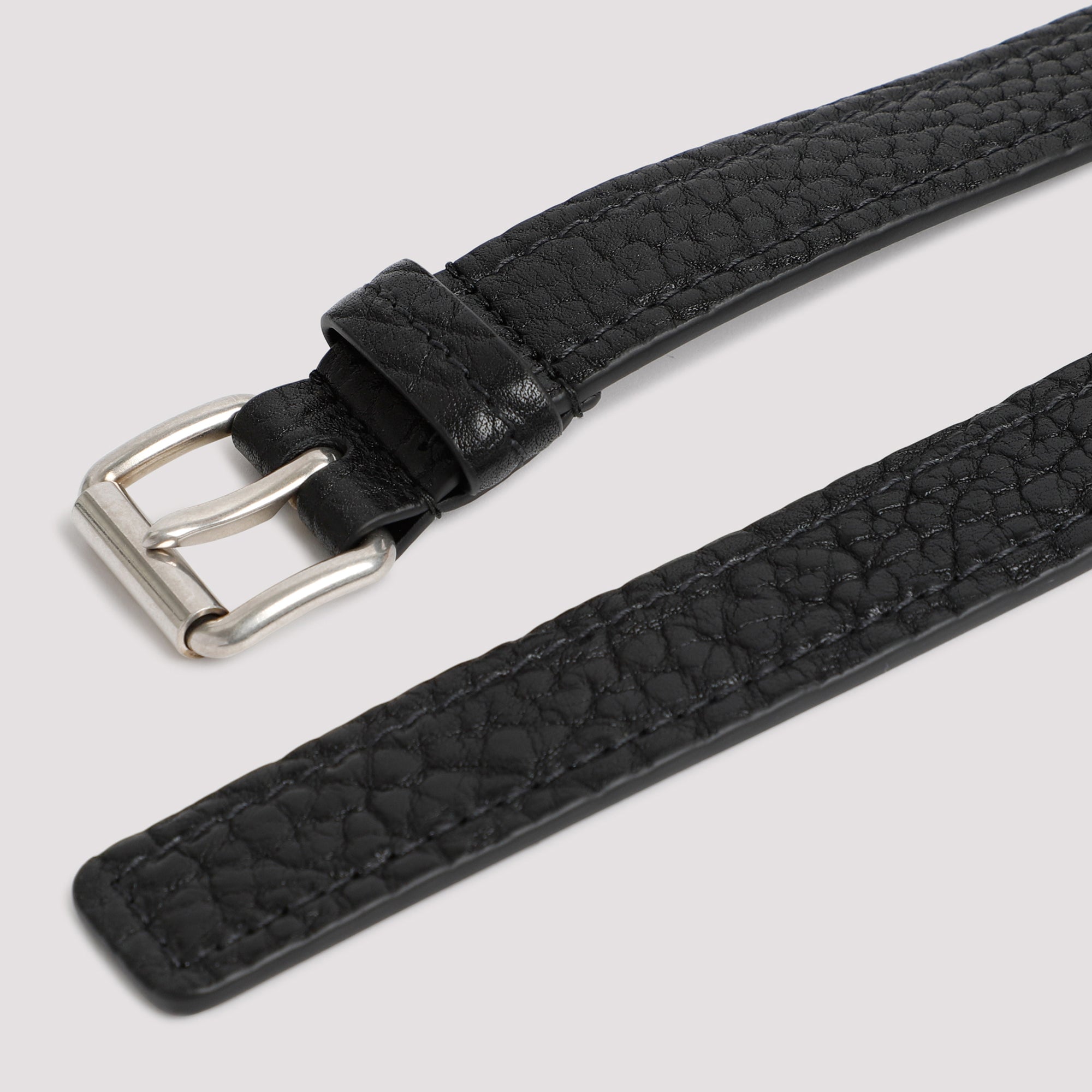 PRADA Classic Leather Belt for Men