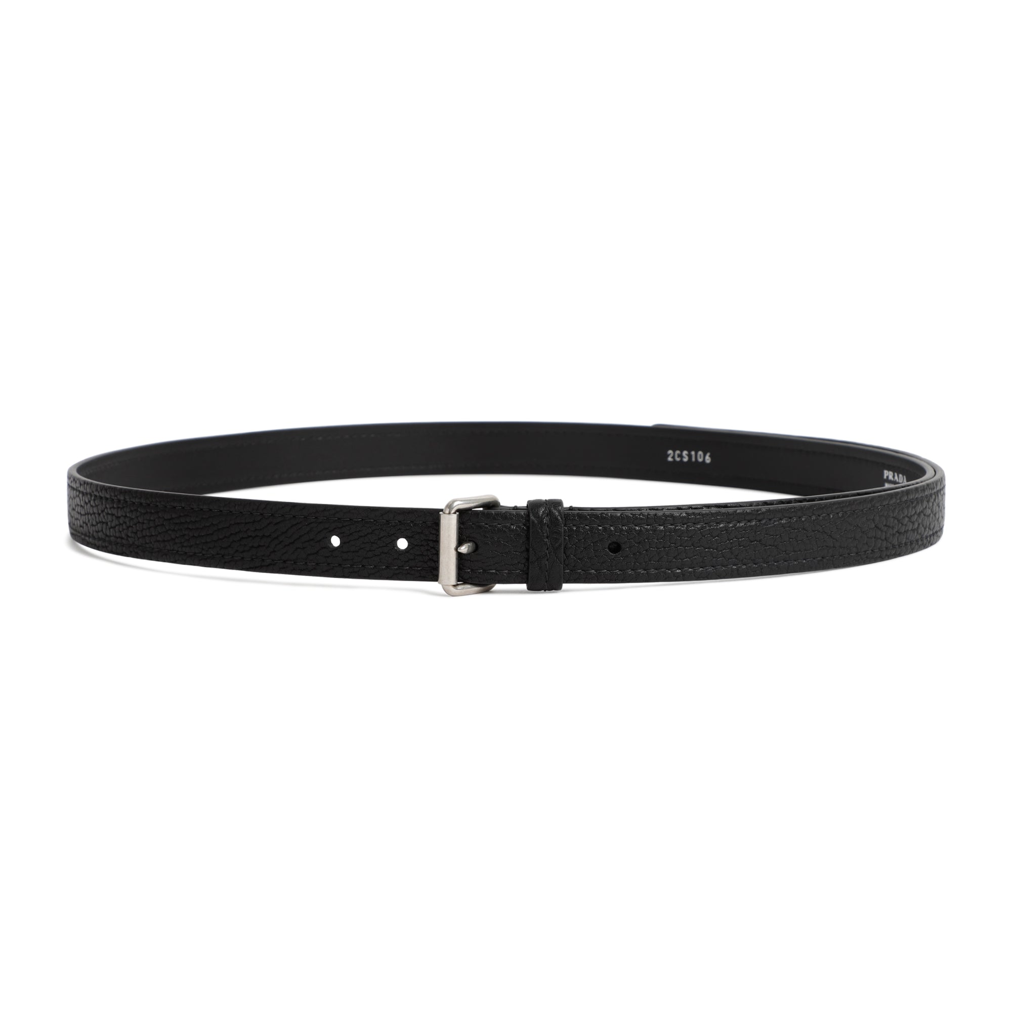 PRADA Classic Leather Belt for Men