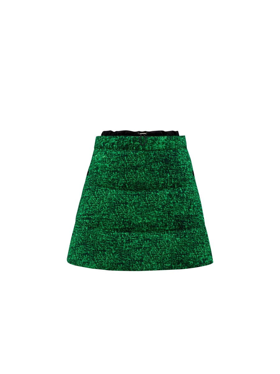MONCLER GENIUS Innovative Print Mini Skirt