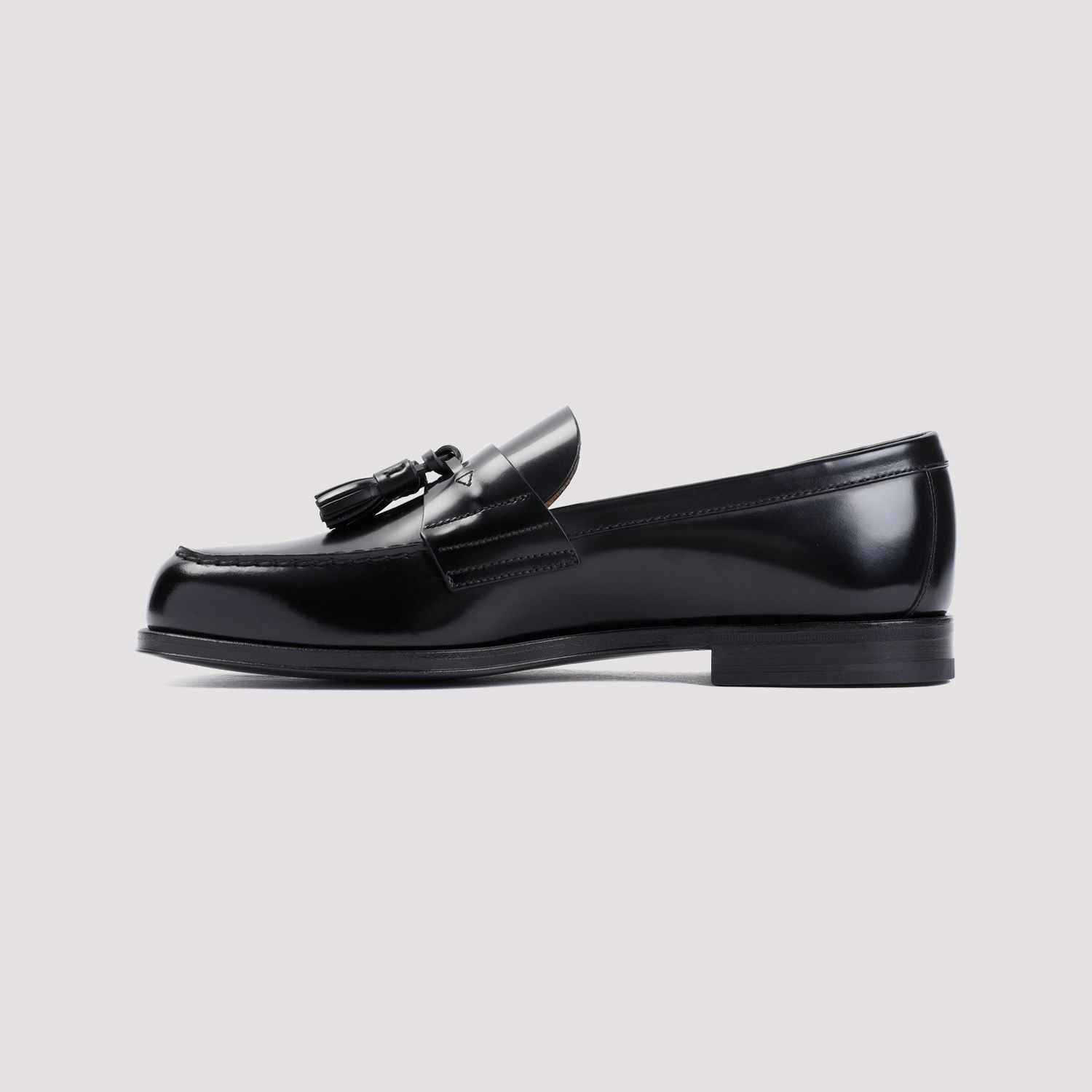PRADA Classic Leather Loafers for Men