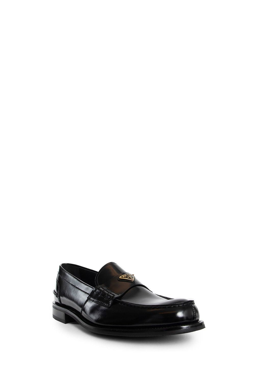 PRADA Men's Premium Leather Moccasins