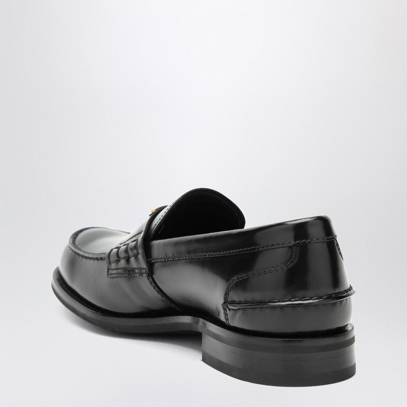 PRADA Brushed Leather Moccasins for Men