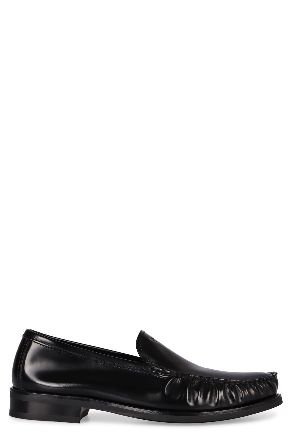 PRADA Men's Smooth Calfskin Leather Loafers