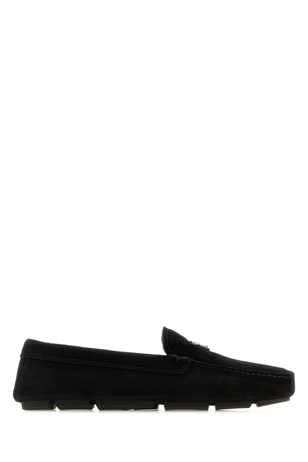 PRADA Suede Loafers for Men - Drive