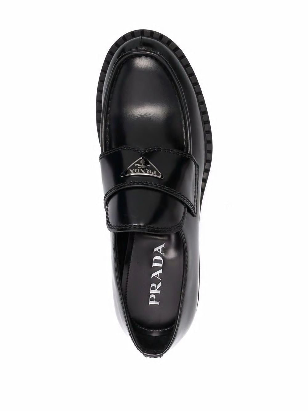 PRADA Sophisticated Leather Loafers for Men