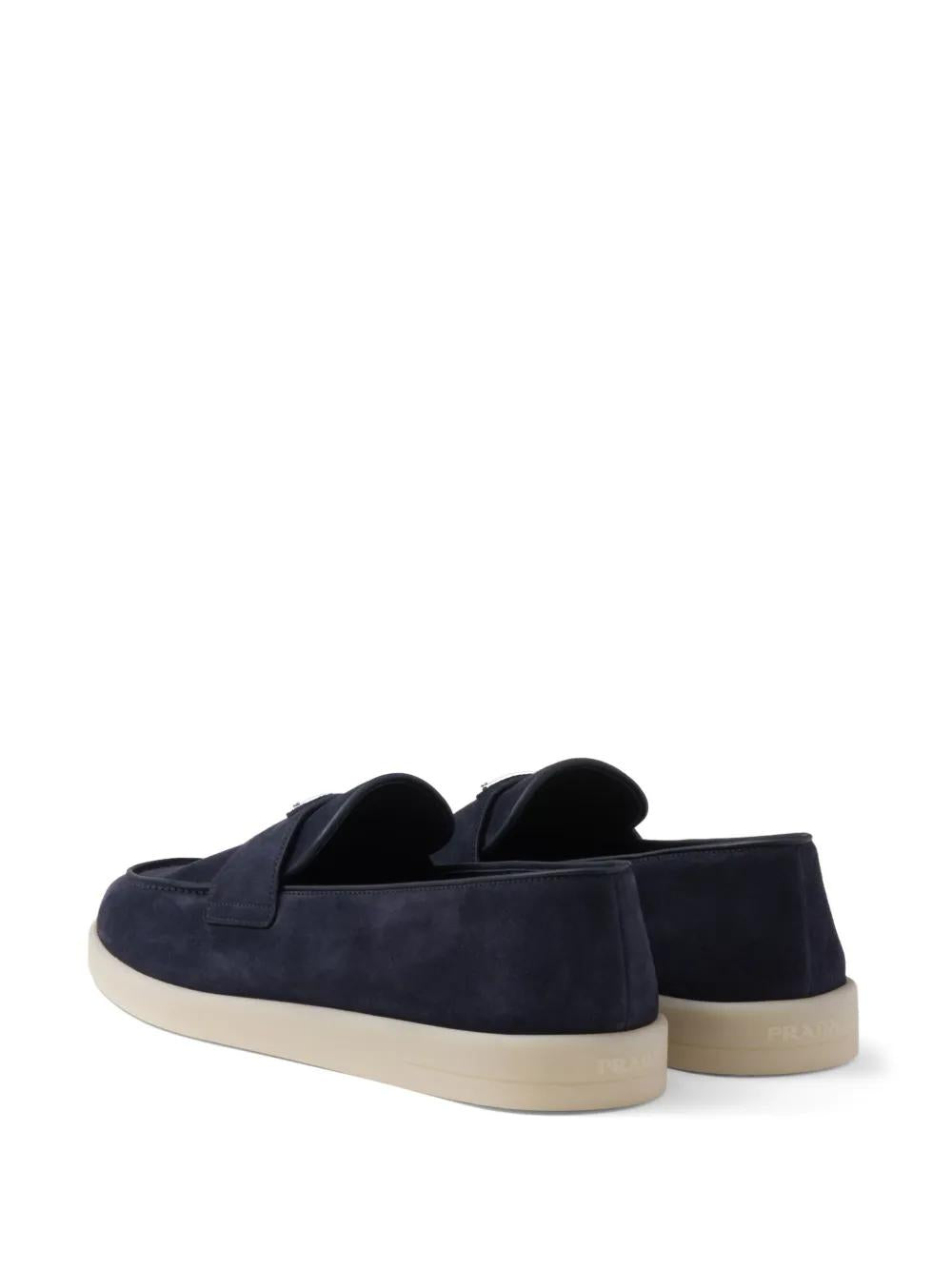 PRADA Men's Moccasin Shoes - Timeless Elegance